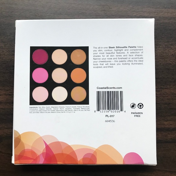 NWT COASTAL SCENTS Sleek Silhouette Palette - Picture 2 of 3